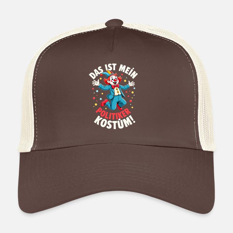 Carnaval costumé Politicien Carnaval Casquette trucker 