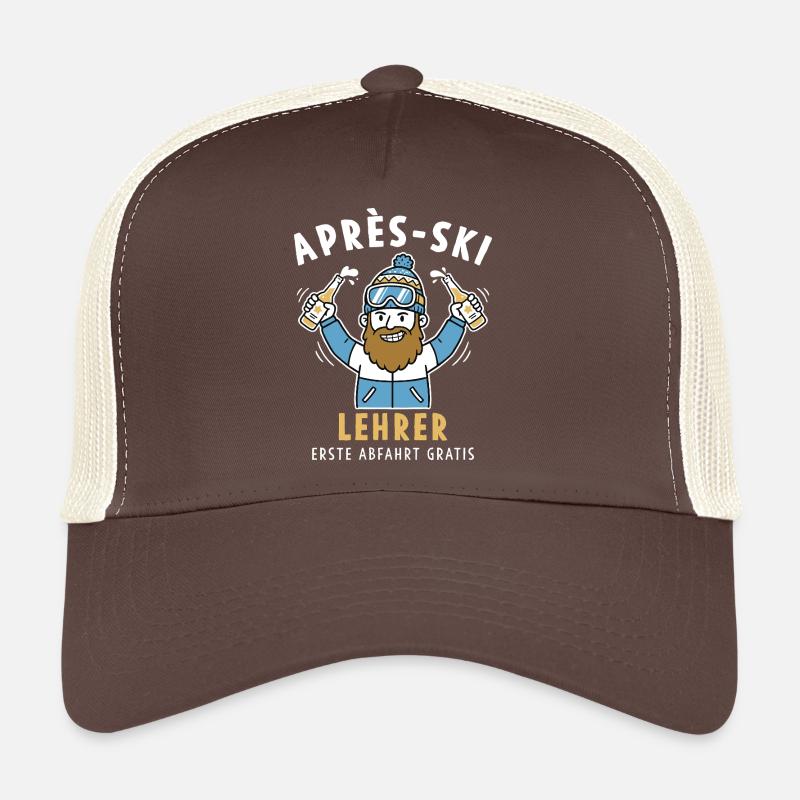 Après-ski instructor – first descent free design Trucker Cap