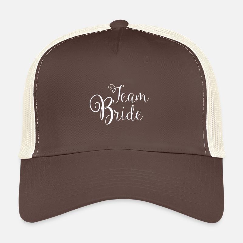 Braut JGA Team Bride poltern Jungesellinnenabschie Trucker Cap
