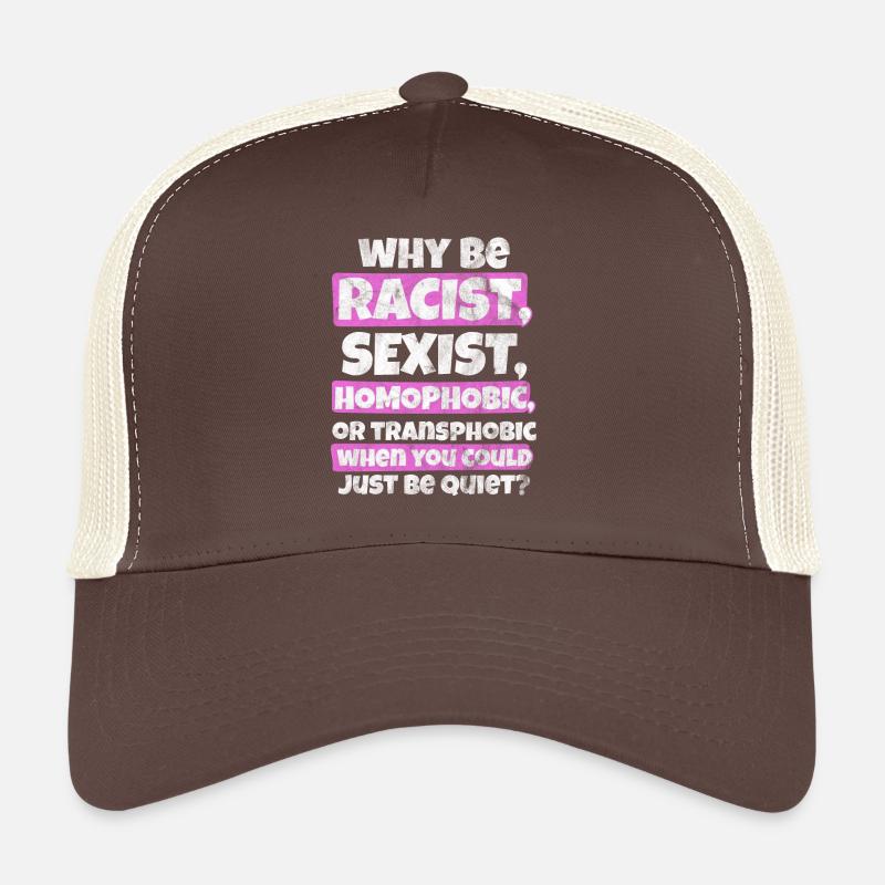 Sei kein Rassist, LGBT Trucker Cap