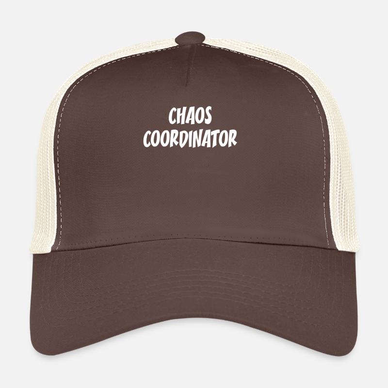 Chaos Coordinator - Trucker Cap - brown/beige