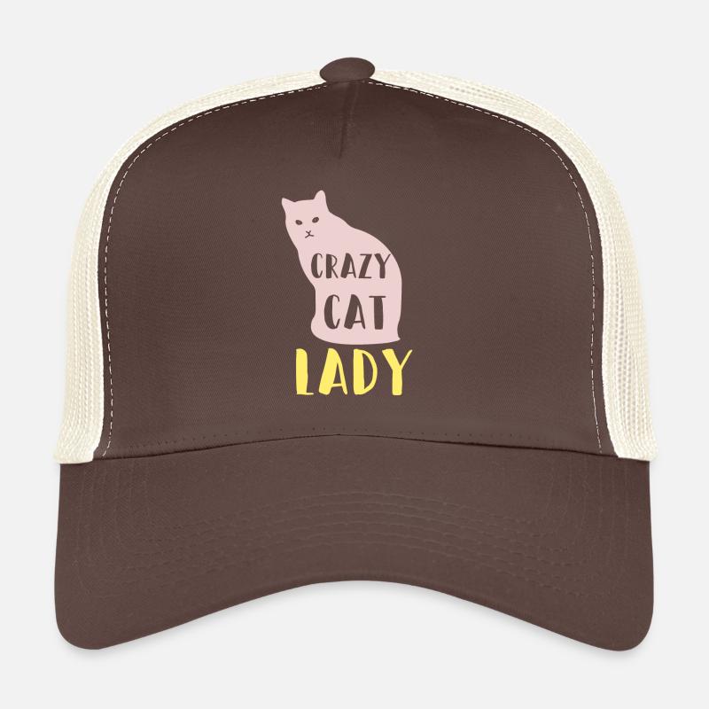 Crazy Cat Lady Trucker Cap