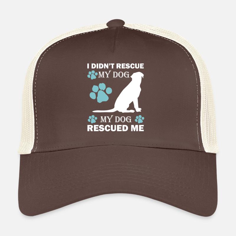 Geretteter Hund Tierheim Hund Straßenhund Trucker Cap