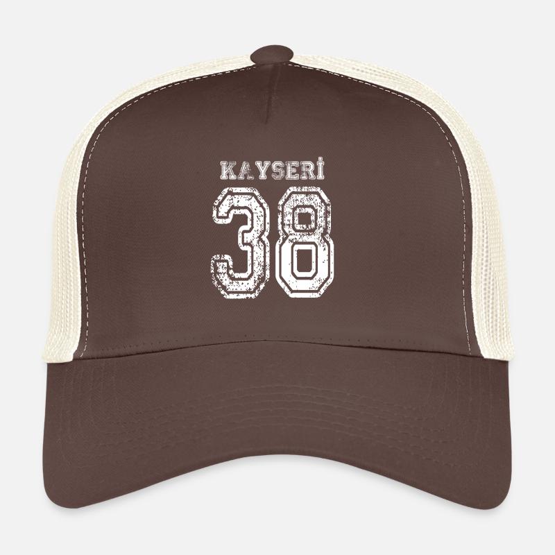 38 Kayseri plaque d'immatriculation turque comme un cadeau Casquette trucker 