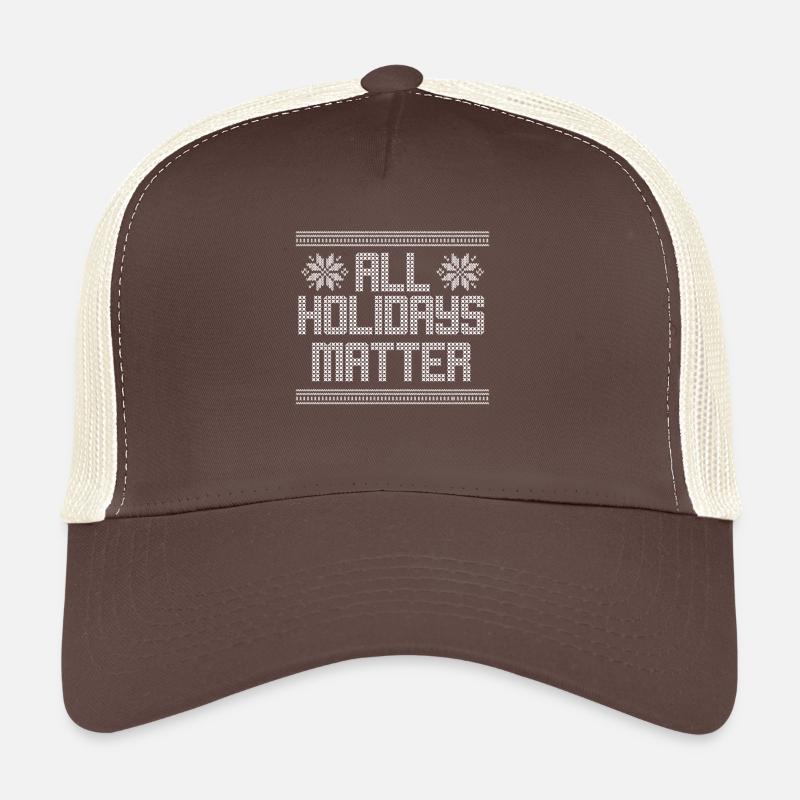 All Holidays Matter Weihnachtsgeschenk Hässlich Trucker Cap