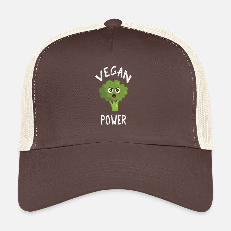 Chemise de puissance végétalienne Casquette trucker 