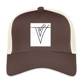 Federicus Brand Design - Trucker Cap - brown/beige - Front