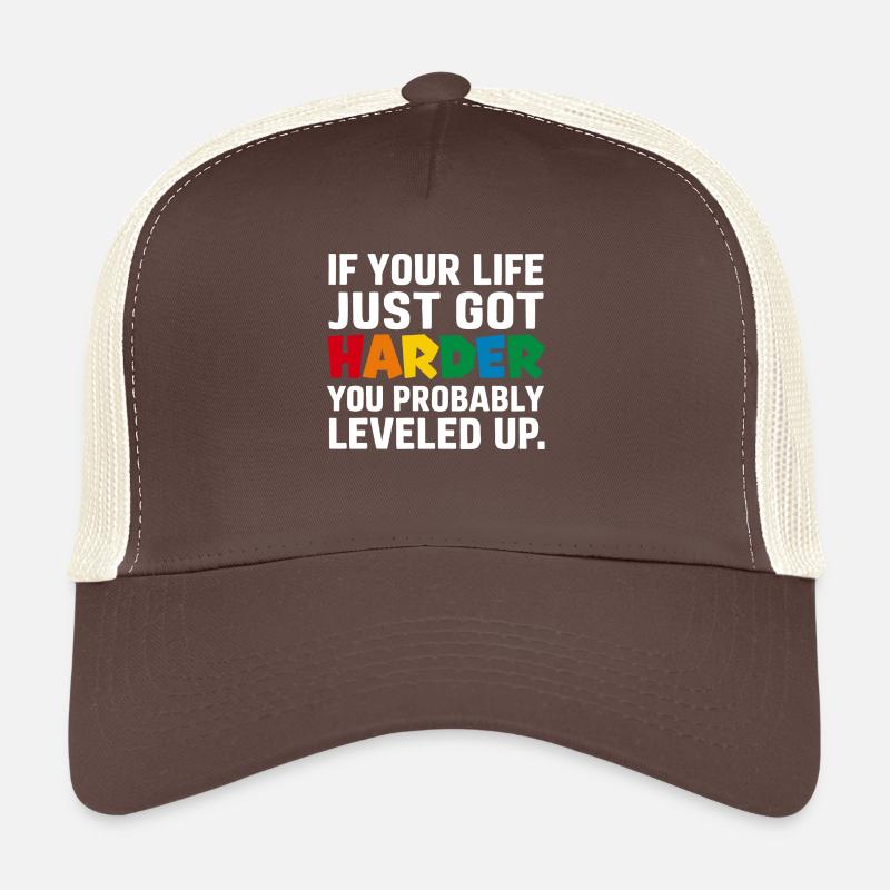 Harder - Trucker Cap - brown/beige