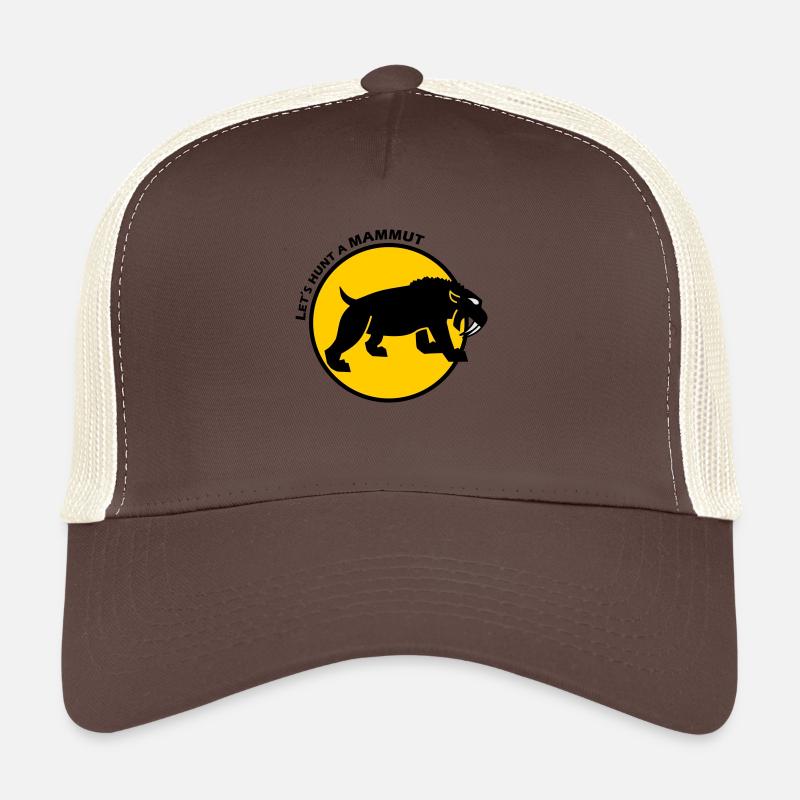 Saber-tooth tiger Trucker Cap