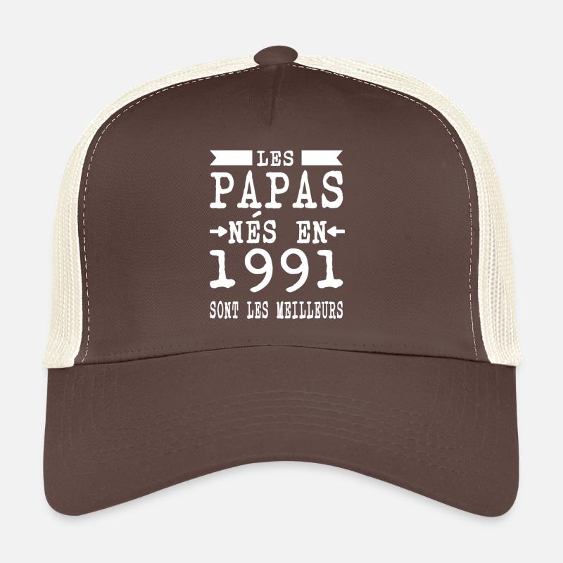 Geborene Väter sind besser dafür Trucker Cap