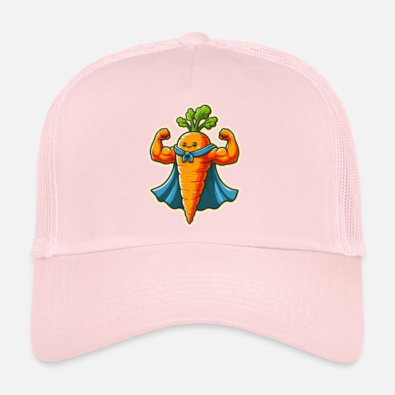Superheld Karotte Trucker Cap