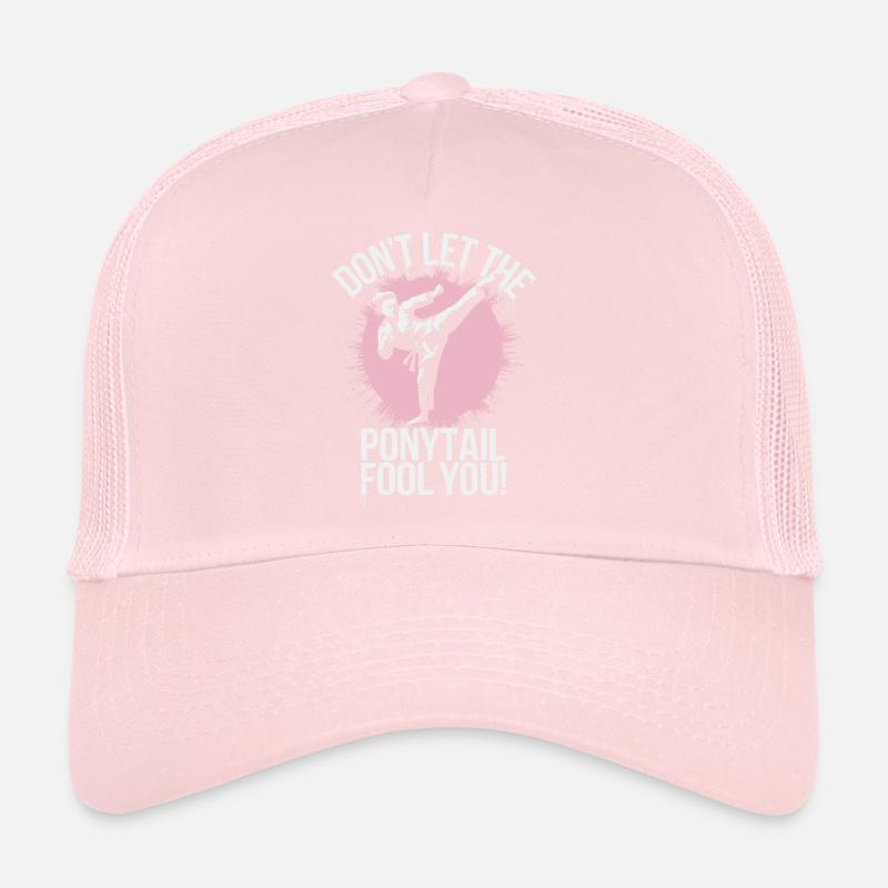 Ponytail with power Trucker Cap
