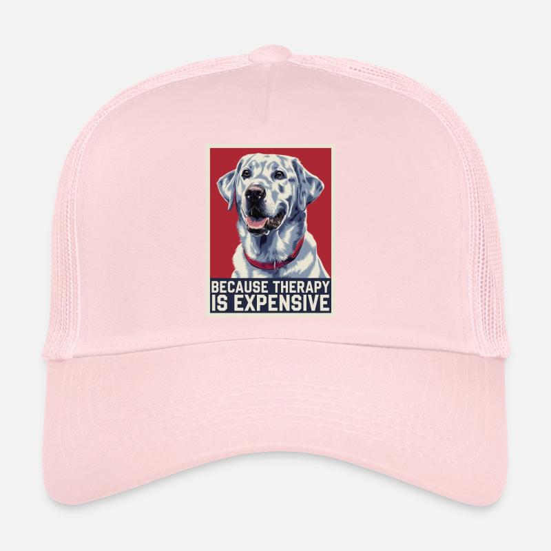 Experience happiness with Labradors Trucker Cap