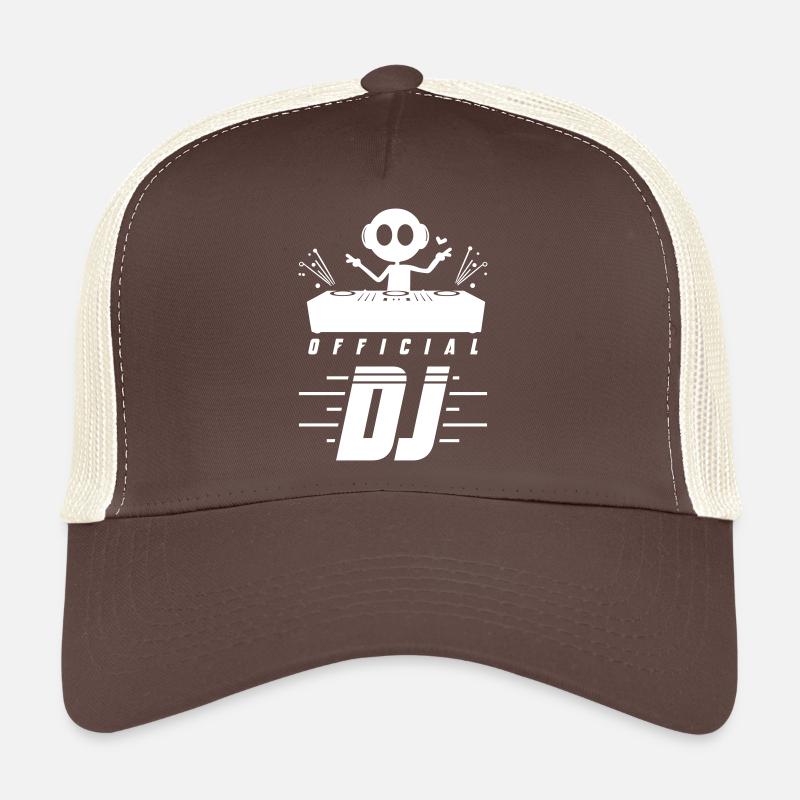 Platines Dj Casquette trucker 