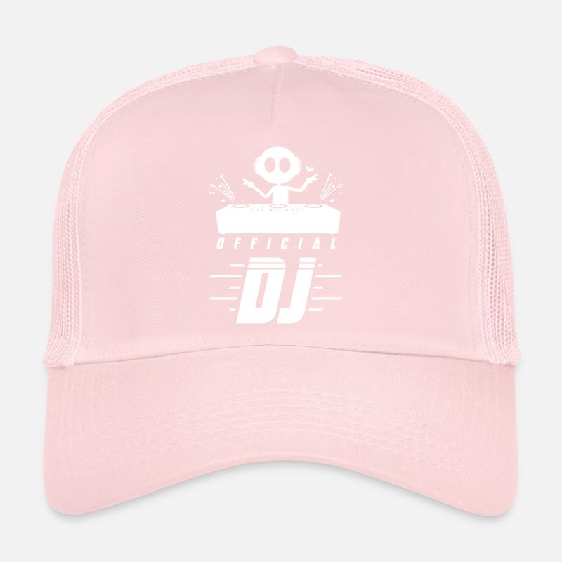 Platines Dj Casquette trucker 