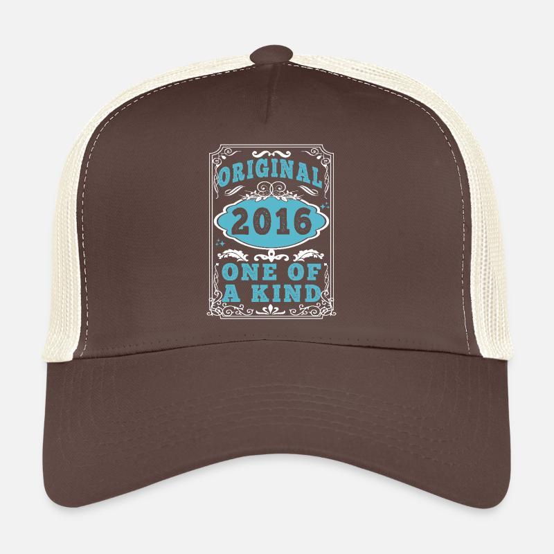 Original 2016 Vintage retro. Tshirt anniversaire 2 Casquette trucker 