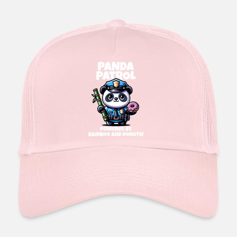 Panda policeman Trucker Cap