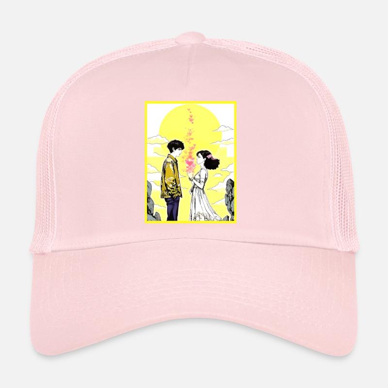 Liebendes Paar Trucker Cap
