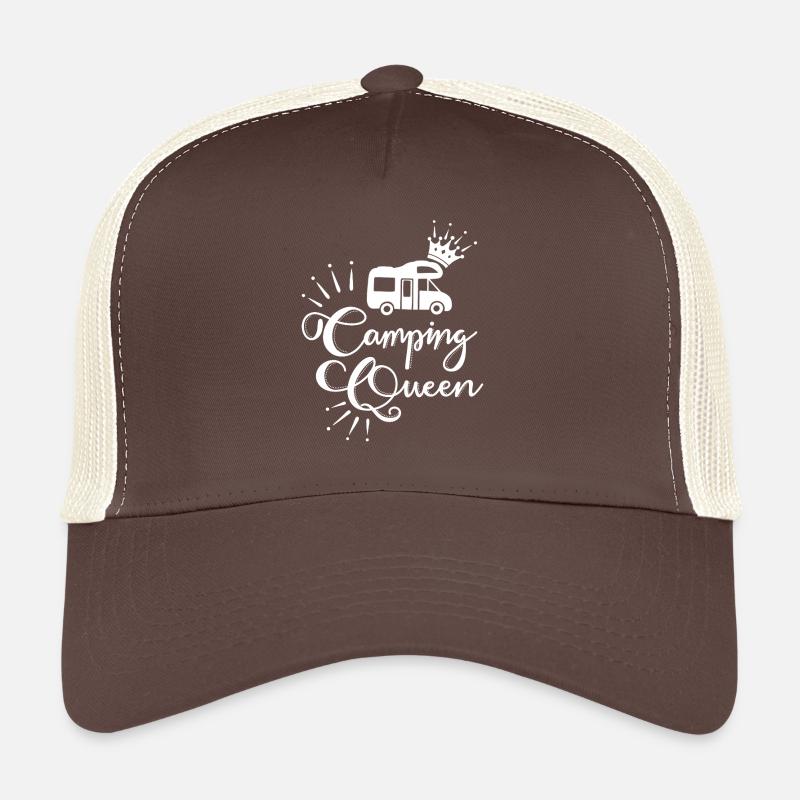 Camping Queen Camping-car Casquette trucker 