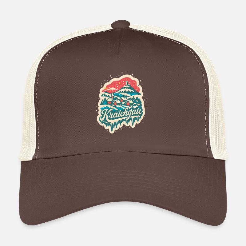 Kraichgau, Bade, Wurtemberg Hiver Casquette trucker 
