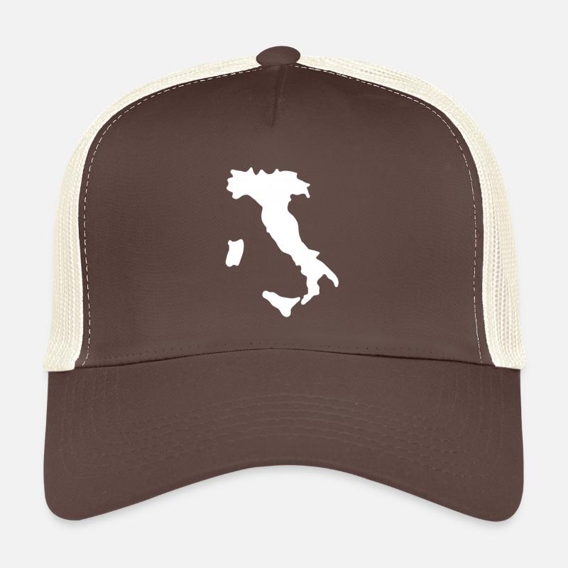 Italian Contour Silhouette Trucker Cap