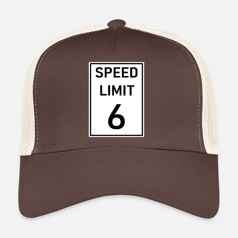Limitation de vitesse  Casquette trucker 