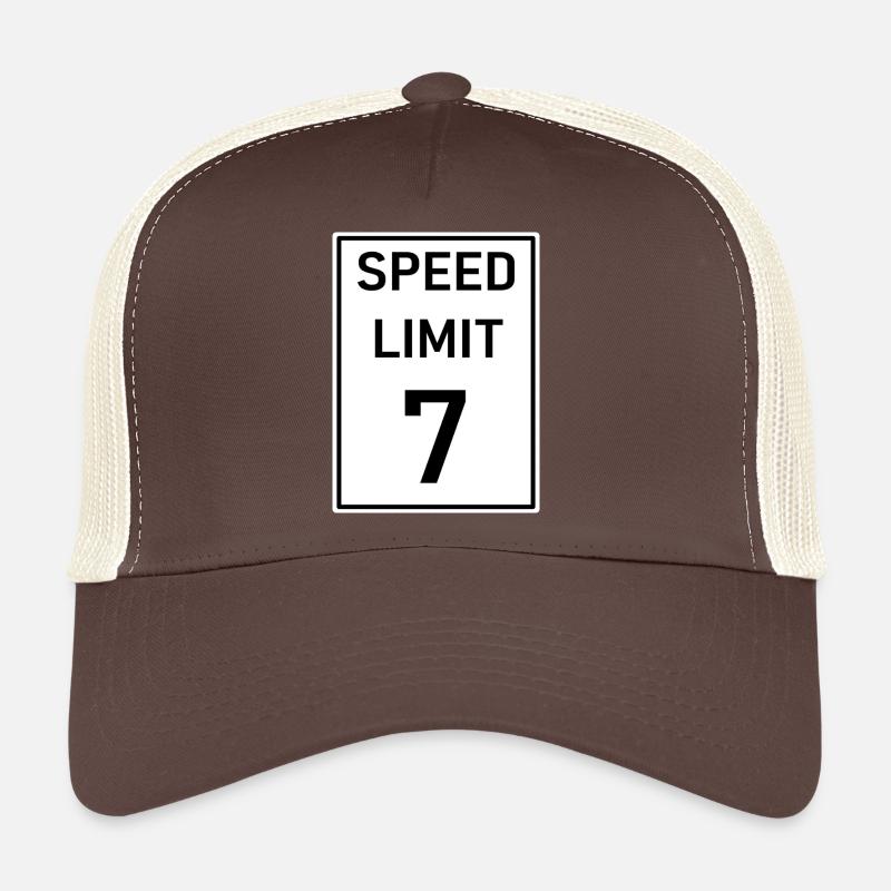Vitesse Limite 7  Casquette trucker 