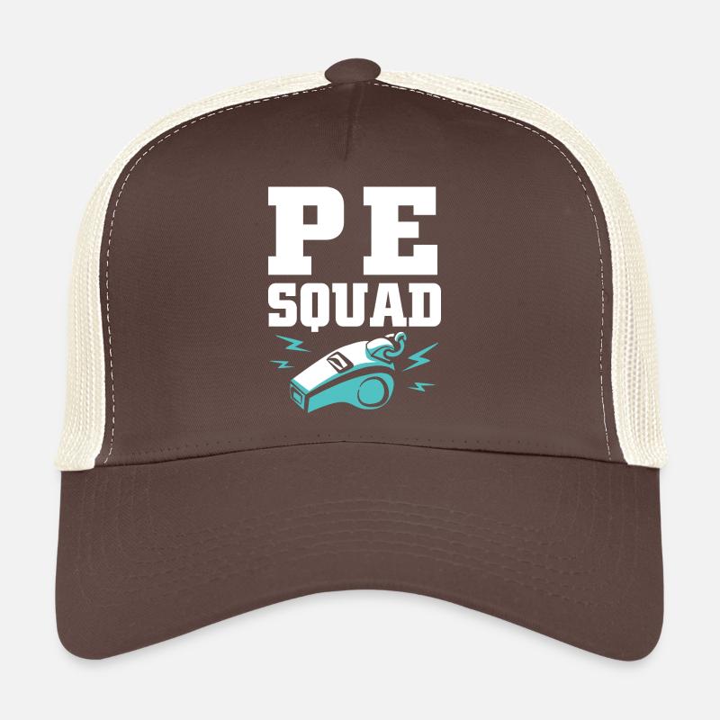 Éducation physique Professeur d’éducation physique Professeur d’éducation physique Casquette trucker 