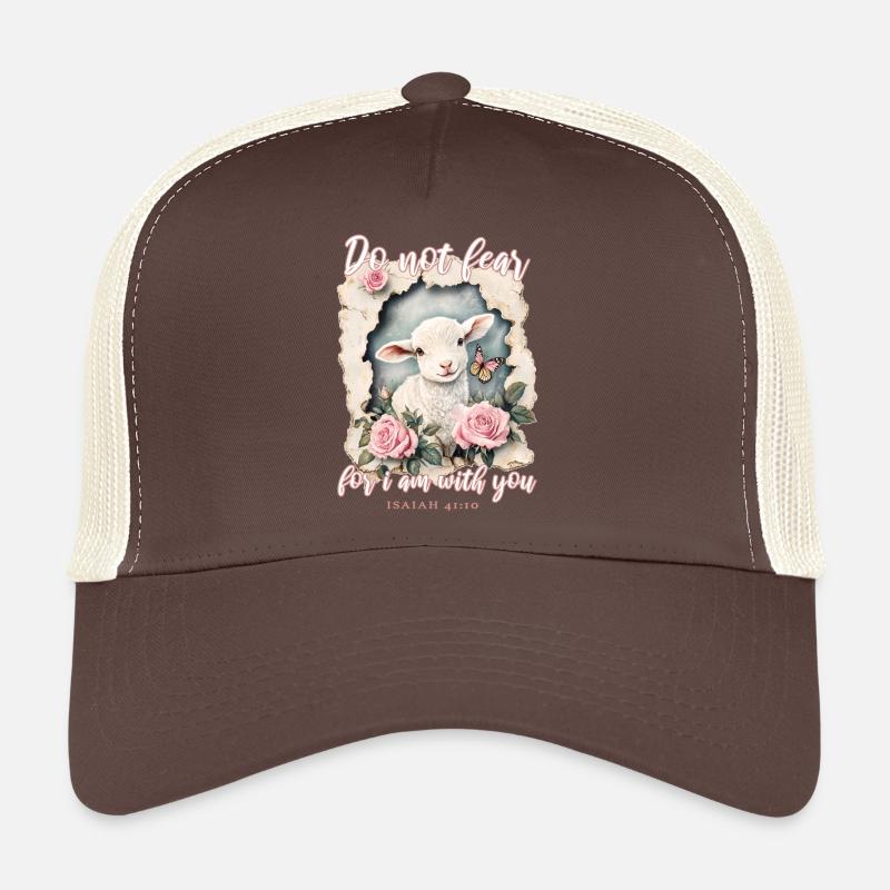 Lamb with Bible Verse Trucker Cap
