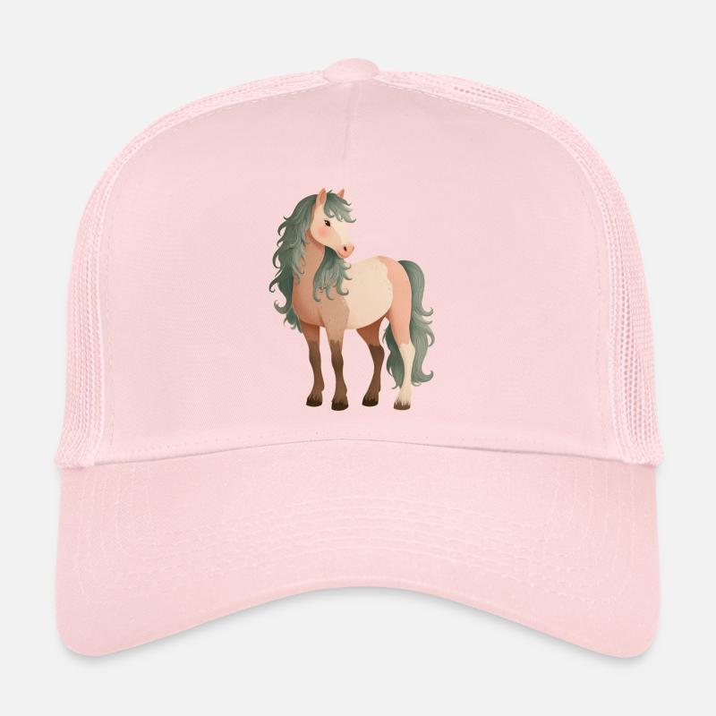 Cheval Poney Mignon Casquette trucker 