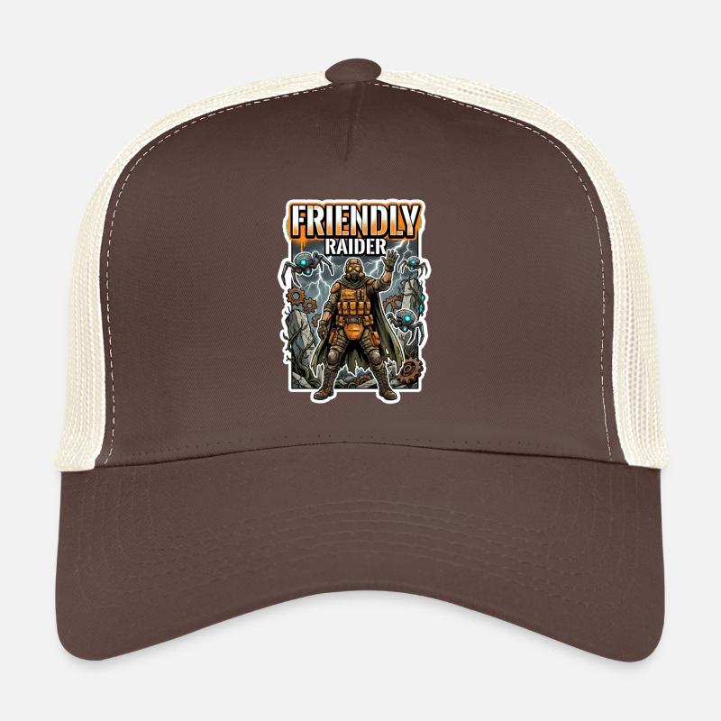Friendly Raider Casquette trucker 