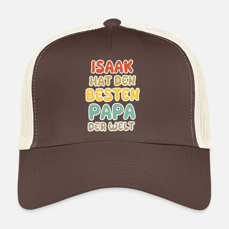 Spruch Isaak Trucker Cap