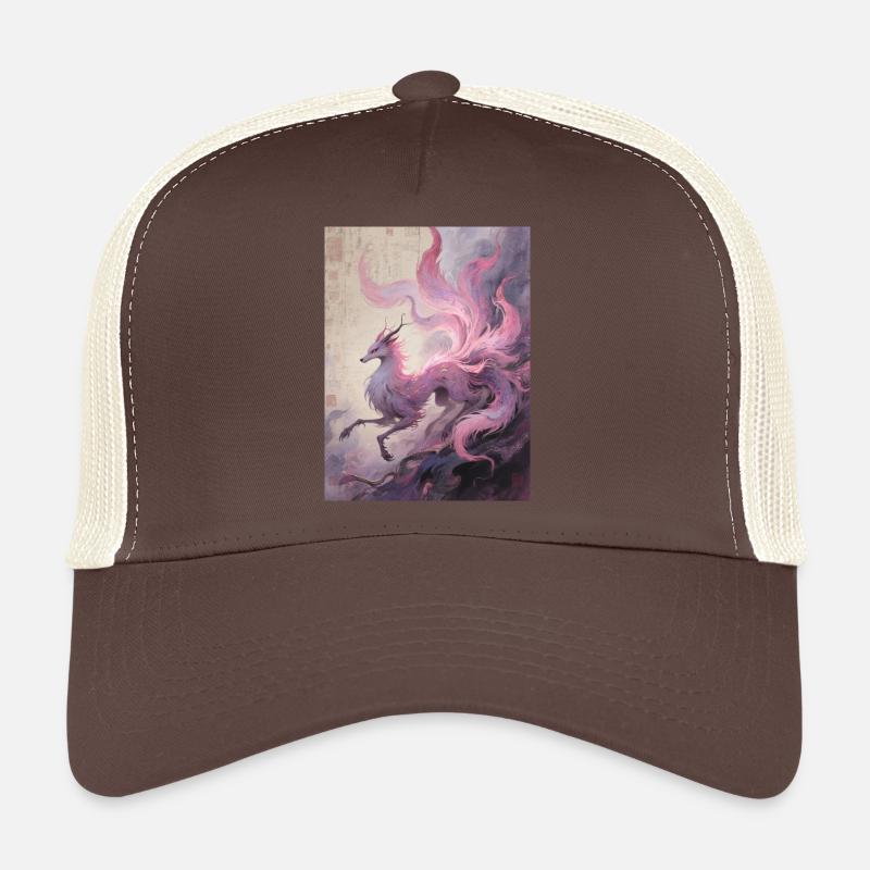 La Chrysalide de Soie : Renard à Neuf Queues  Casquette trucker 