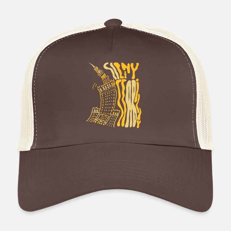 strongandstable warszawa - Trucker Cap - Braun/Beige