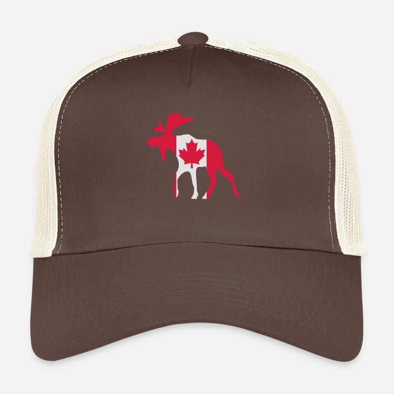 canada - Trucker Cap - Braun/Beige