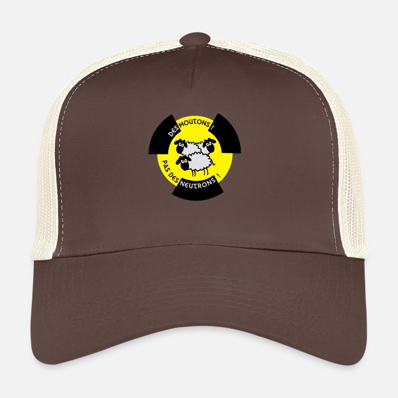Sheep! Kein Neutron! - Trucker Cap - Braun/Beige