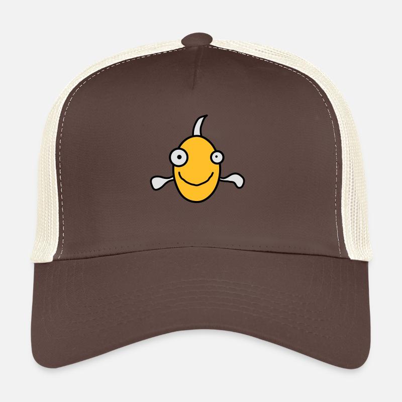 Funny Fish - Trucker Cap - Braun/Beige