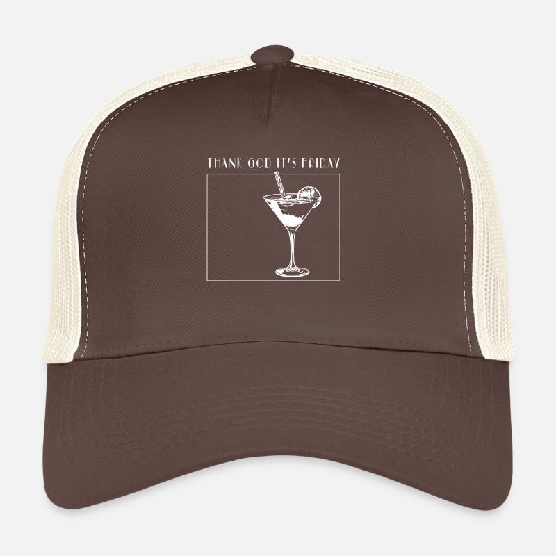 Dieu merci, c’est vendredi Casquette trucker 