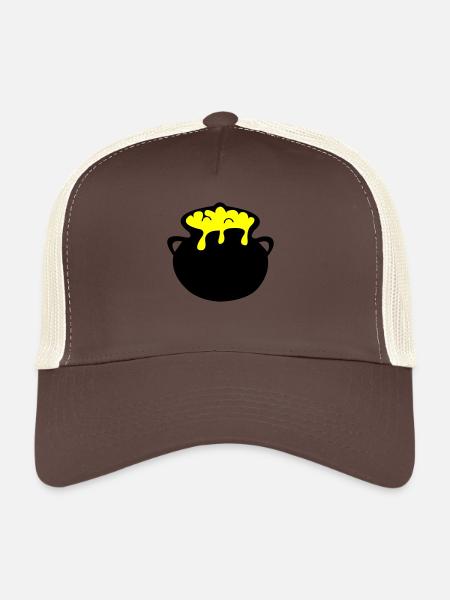 kettle - Trucker Cap - brown/beige - Front