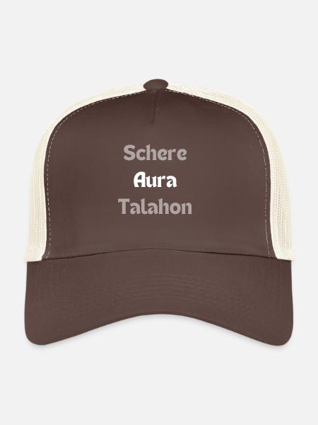 AURA Schere Talahon - Trucker Cap - Braun/Beige - Vorne