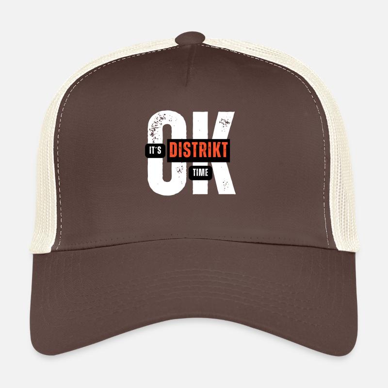 OK, c’est l’heure du district Casquette trucker 