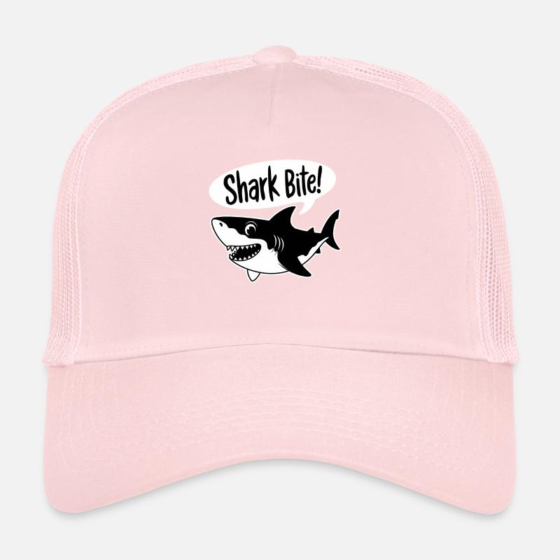 Shark Bite! - Funny Shark Trucker Cap