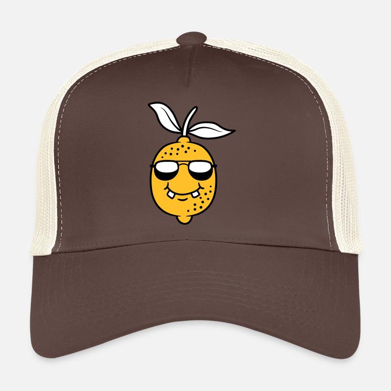 Conception fraîche de citron Casquette trucker 