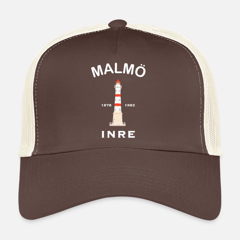 Malmö old lighthouse, Malmö Inre, Sweden Trucker Cap