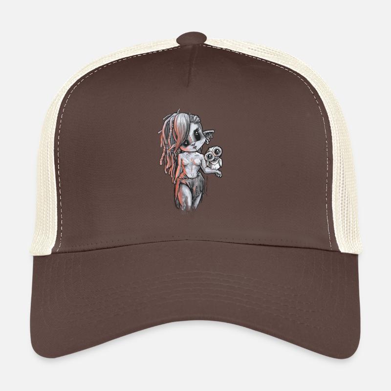 Nordisches wildes Mädchen Trucker Cap