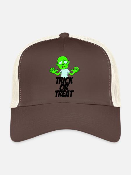 Zombie Trick or Treat - Casquette trucker  - marron/beige - Devant