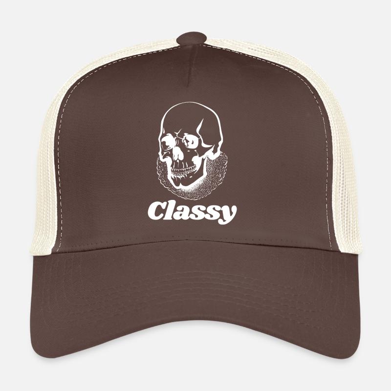 Classy Skull Trucker Cap