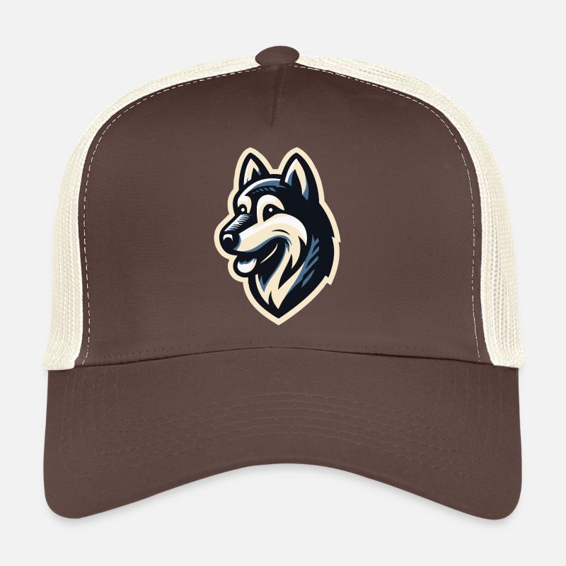 Husky im Profil Trucker Cap