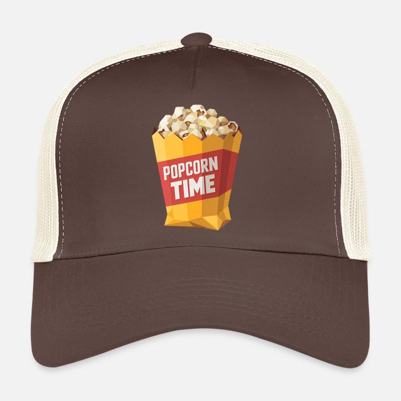 Sac à pop-corn - Cool Low Poly Logo Casquette trucker 
