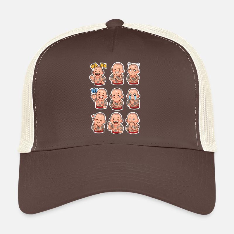humungusbabies - Trucker Cap - Braun/Beige